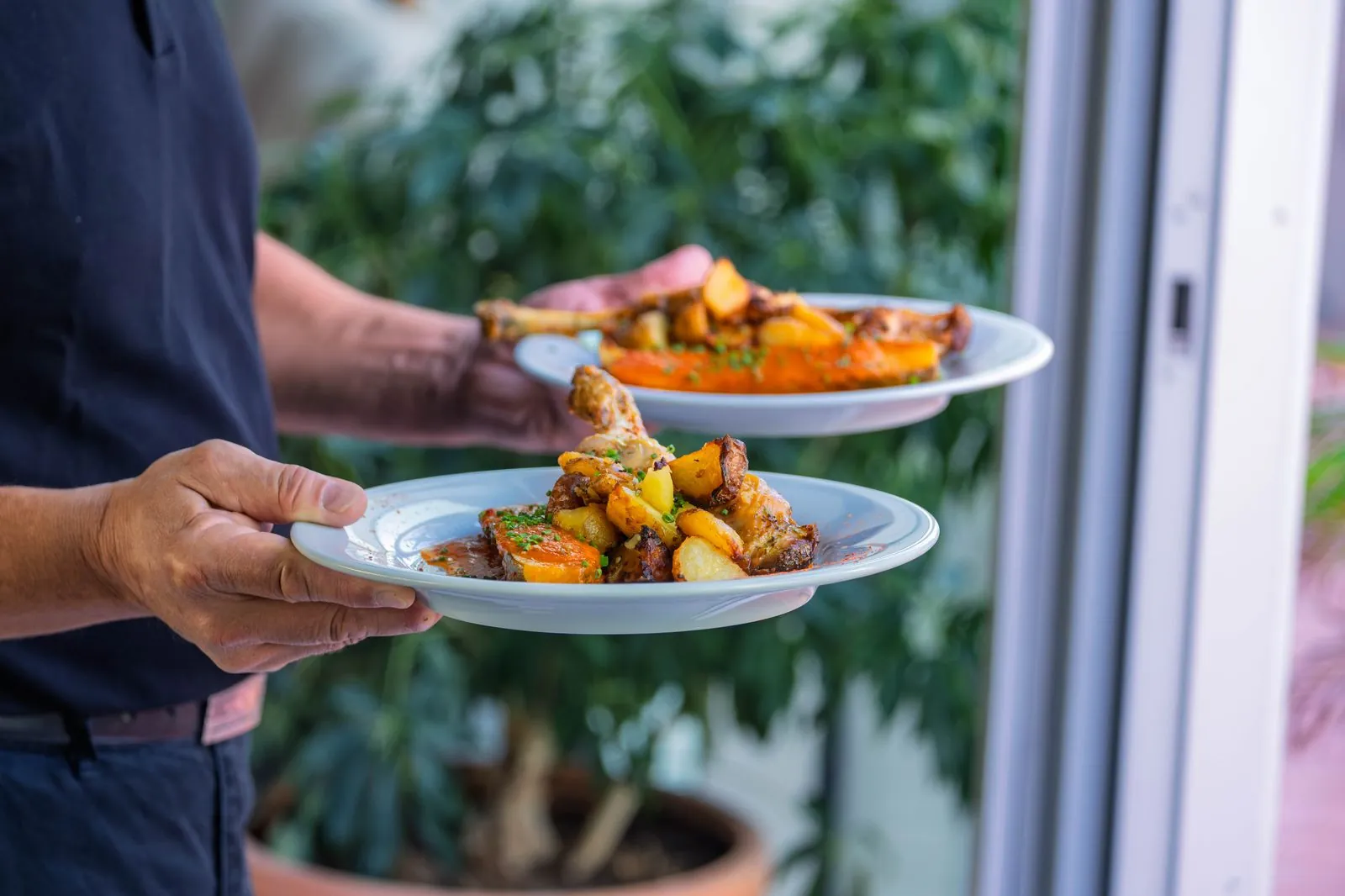 Assiettes du jour, cuisine maison du Bistrot Lumen