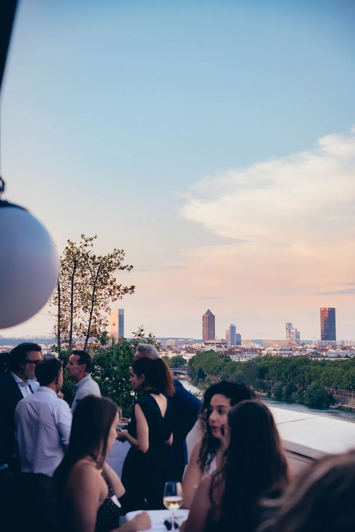 Soirée d'entreprise au rooftop The Lift, Lyon